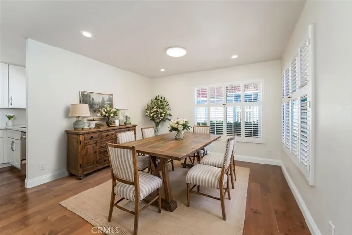 Virtually Staged Dining Room