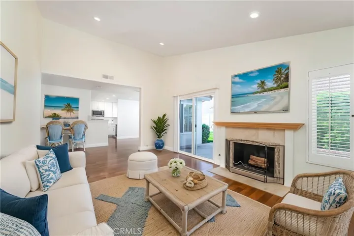 Virtually Staged Living Room