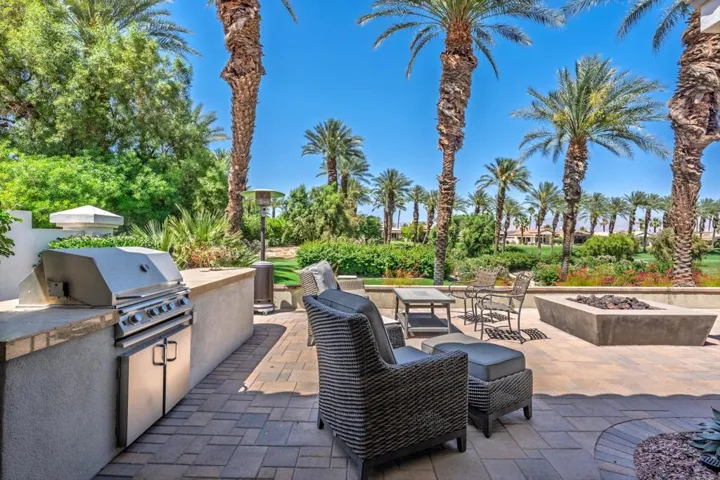 Built-in BBQ