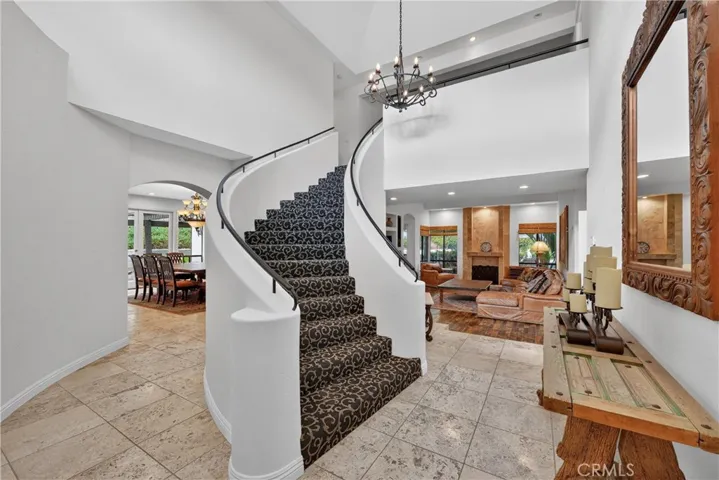 Formal Entry with Beautiful Staircase