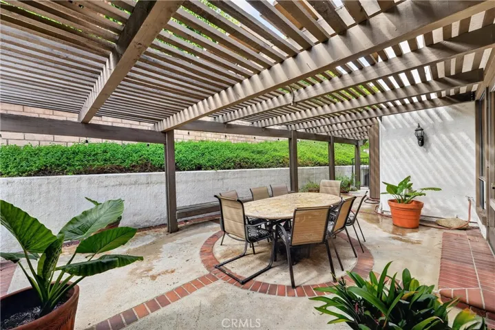 Side Patio Area off Dining Room