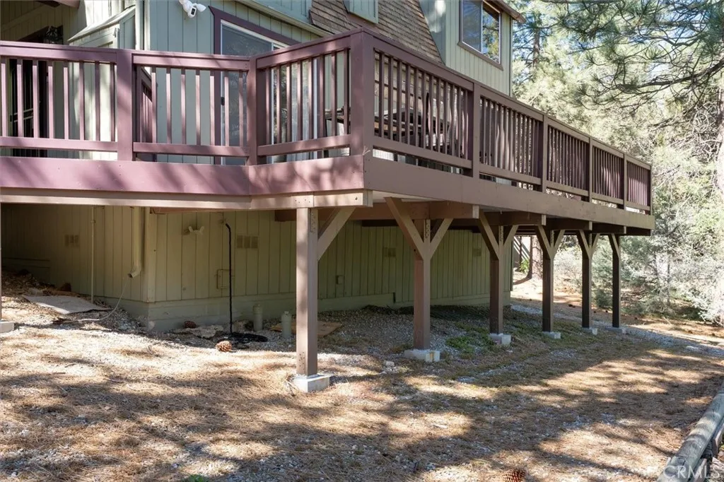 Solid deck construction
