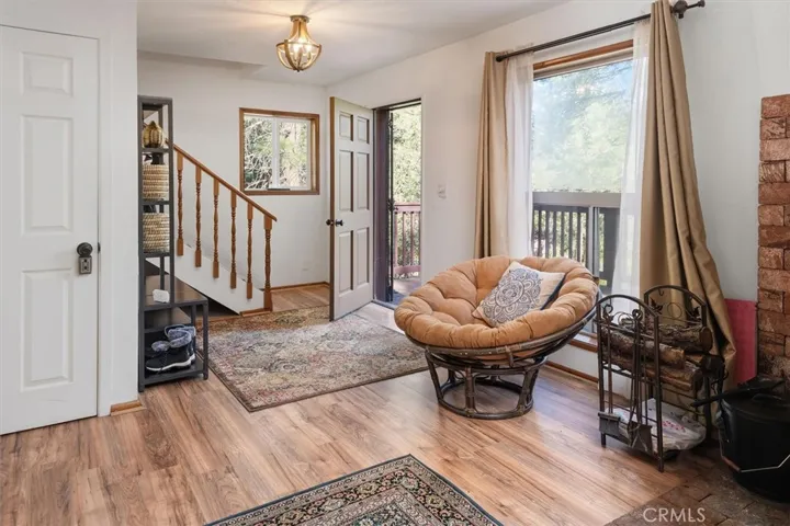 Living room. Door to deck.