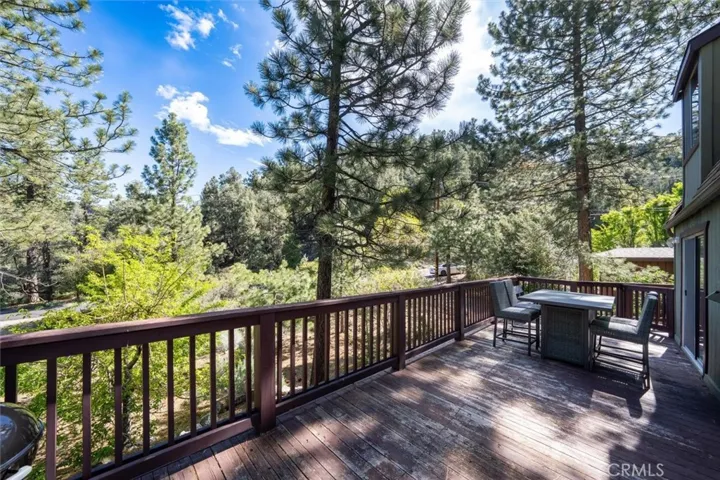 View from deck