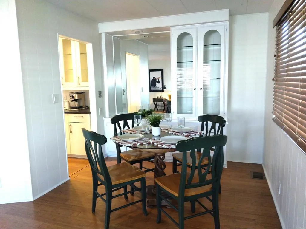 Dining Room adjoins kitchen