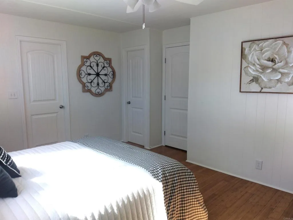 Plenty of room for dressers in primary bedroom