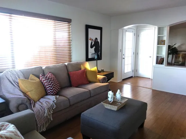 Living Broom with Built-In Cabinet