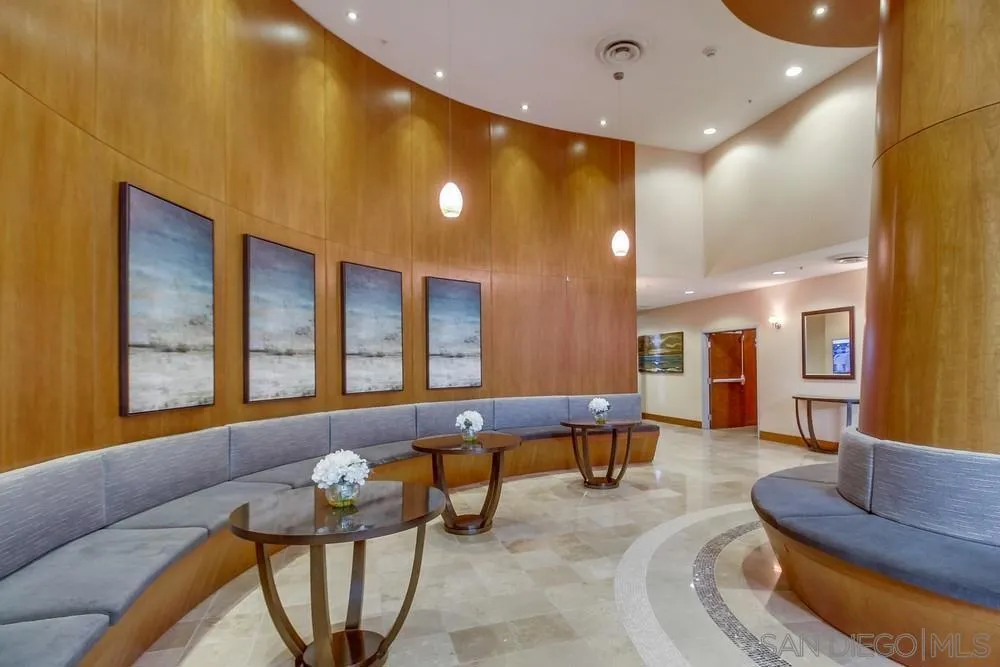 Lobby with Concierge.