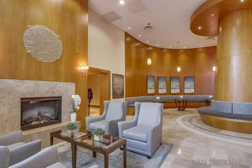 Lobby with Concierge.
