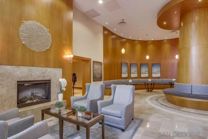 Lobby with Concierge.