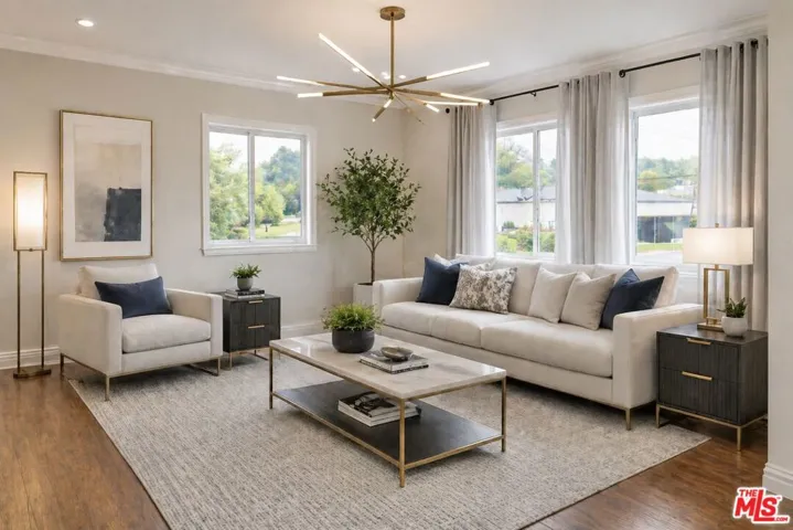 V. Staged Living Room