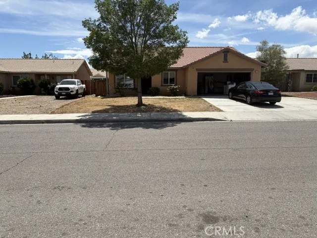 Front view across street