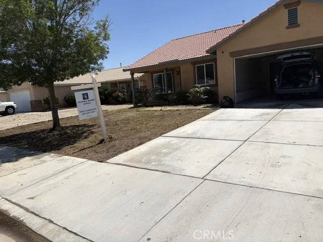 Front view from edge of sidewalk