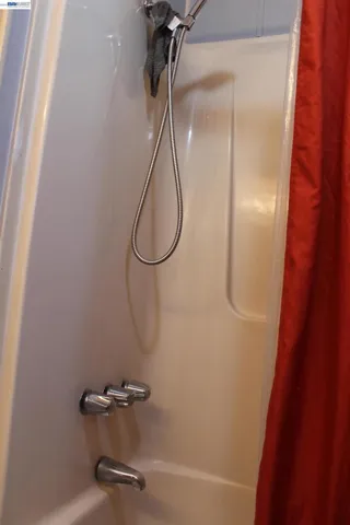 Shower over tub