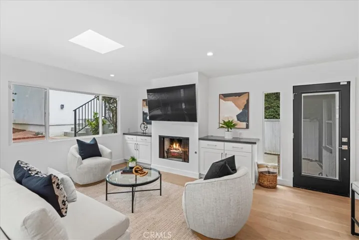 Family Room with fireplace