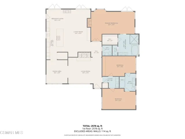 Current floor plan.