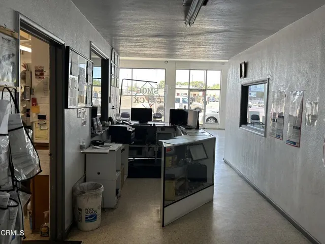 Reception Area & Office on Left