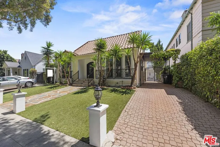 Front of the house