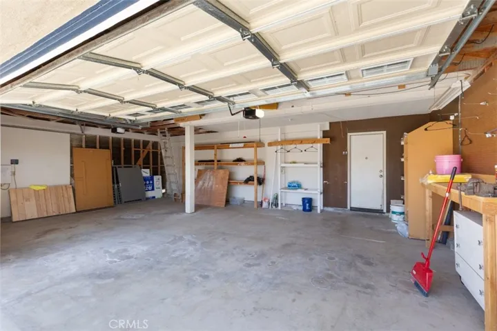 INSIDE GARAGE