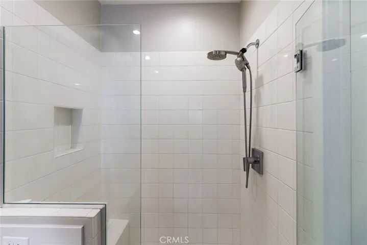 Modern shower in the main Bath of the 3rd floor.