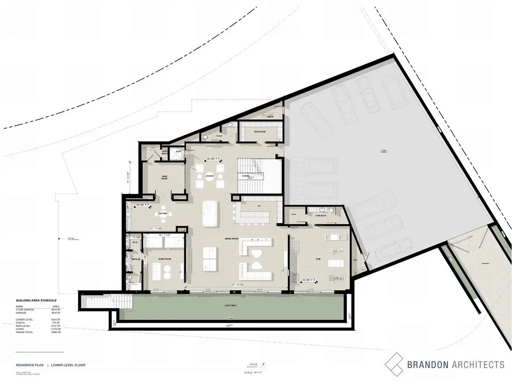 Lower Level - Main Residence
