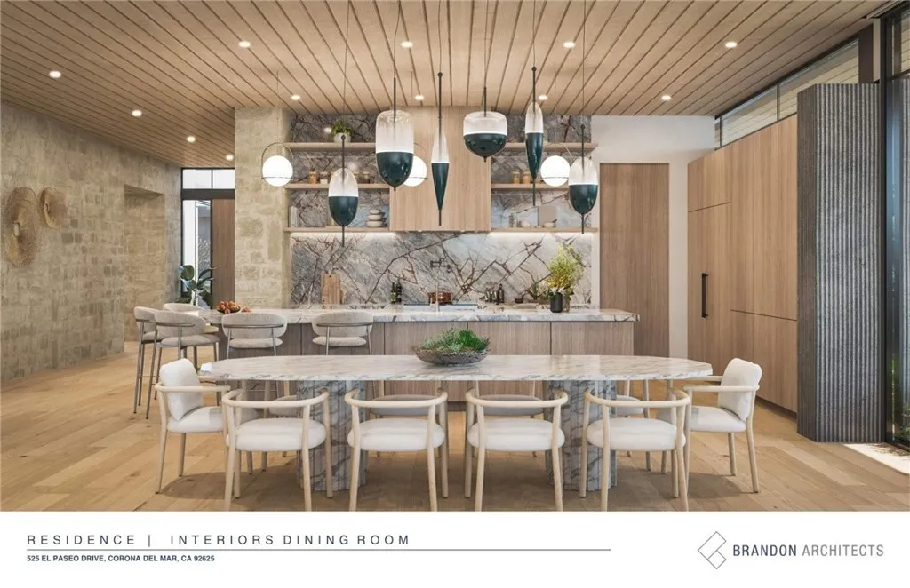 Rendering - "Show" Kitchen & Dining Area