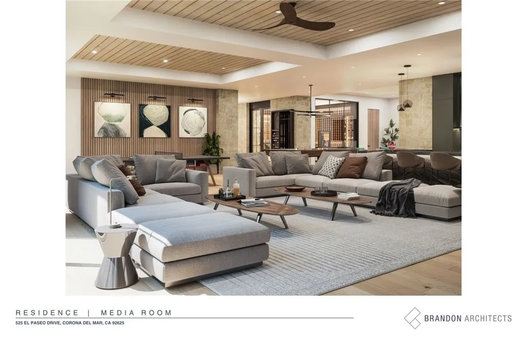 Rendering - Media Room