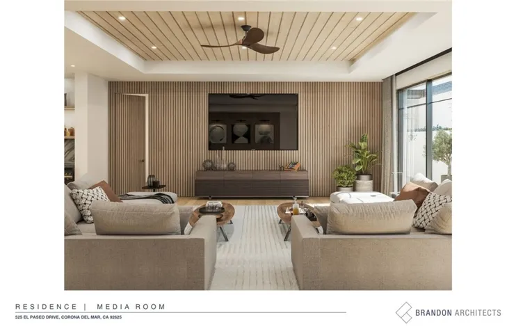 Rendering - Media Room