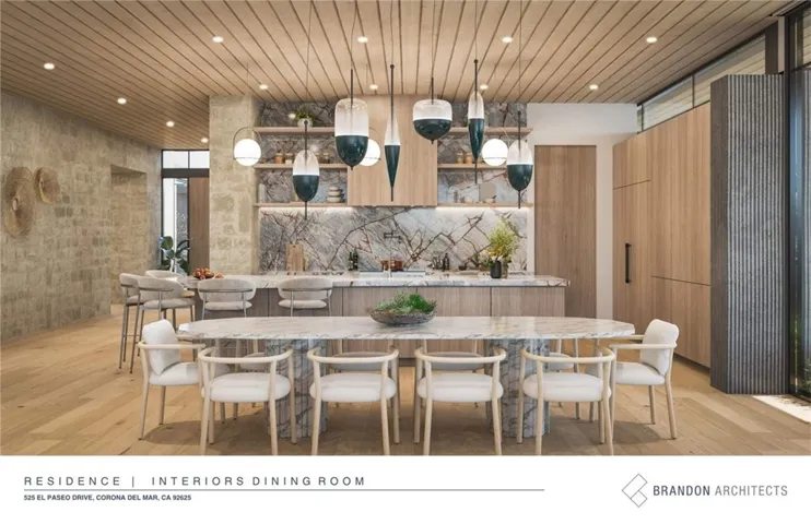 Rendering - "Show" Kitchen & Dining Area