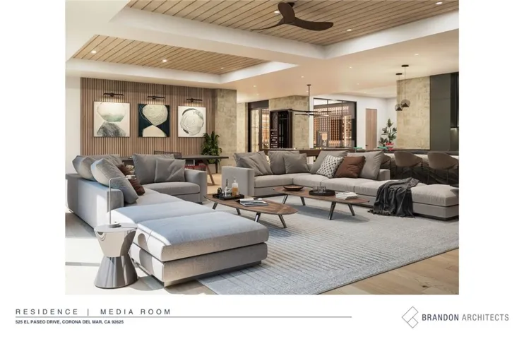 Rendering - Media Room