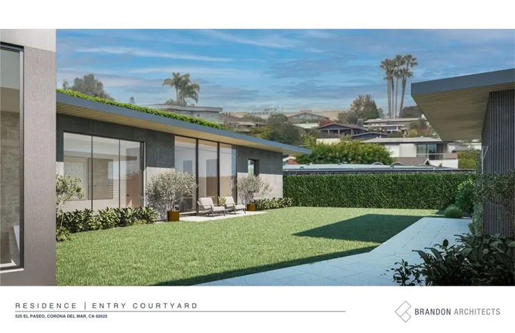 Rendering - Entry Courtyard