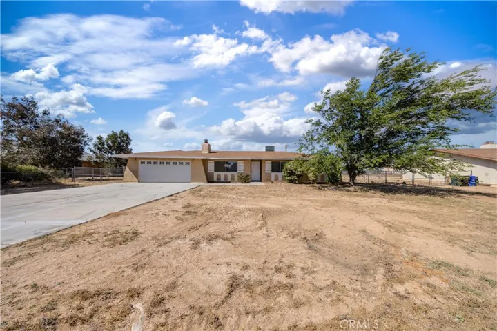 Large front yard