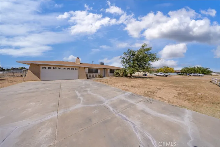 Large front yard