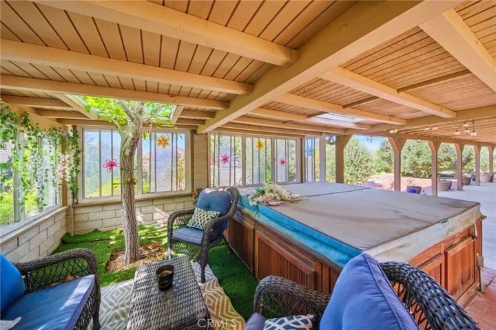 Covered Spa in the Arizona Room