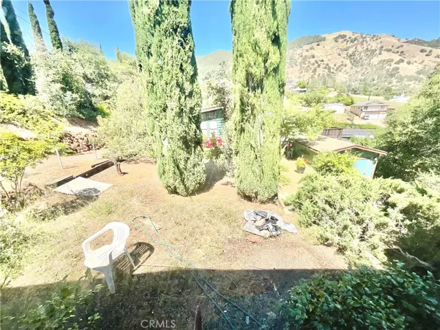 backyard view from bedroom