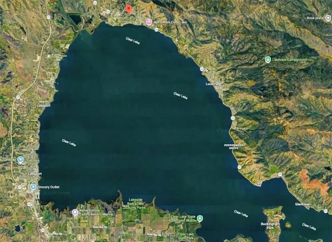 Very close to Clearlake and as you can see a world renown resort has put itself here too so you know the area is highly desirable