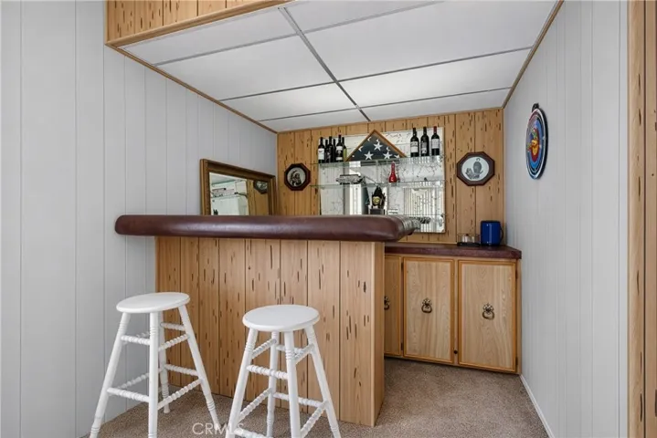 Spacious Wet Bar