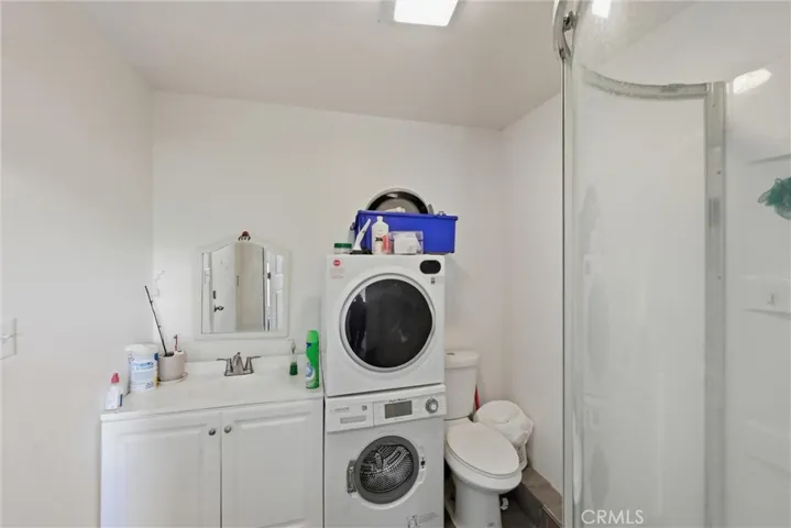 inside bathroom