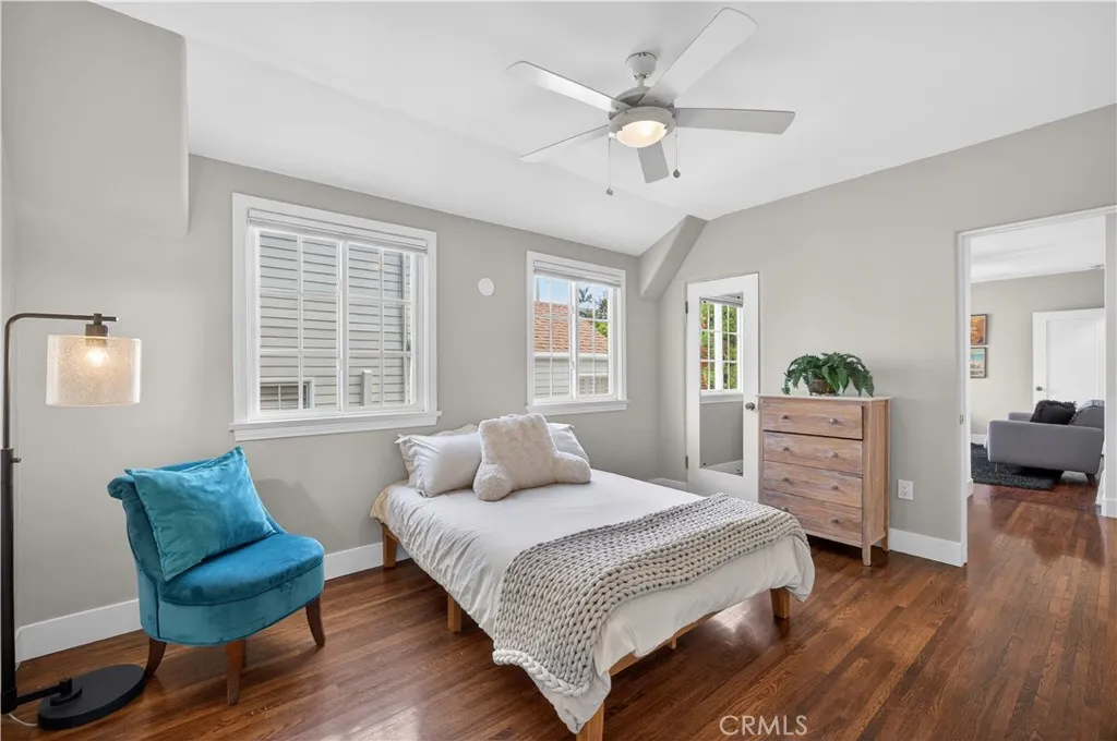 All the upstairs bedrooms are filled with natural light.
