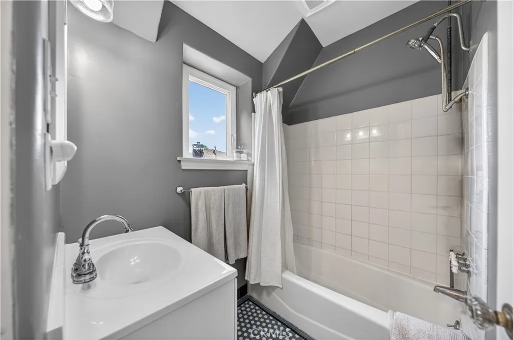 Second, upstairs bathroom.