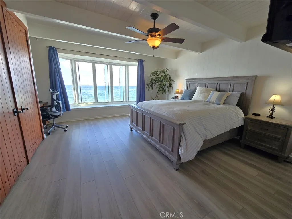 Primary bedroom w/ ocean views