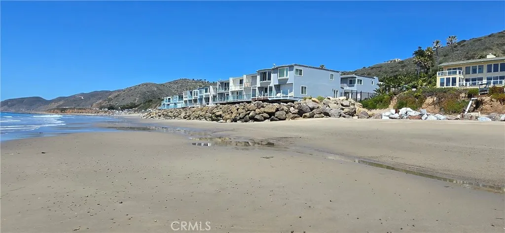 Low tide views to complex