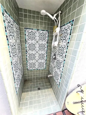 outdoor shower
