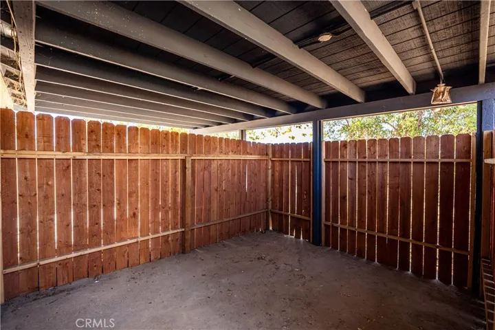 Unit #2 patio