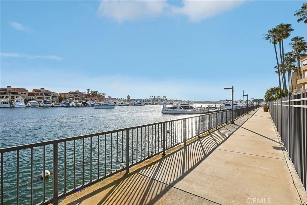 Exit from the harbor to open water is just moments away. As close as you can get to the entrance/exit.