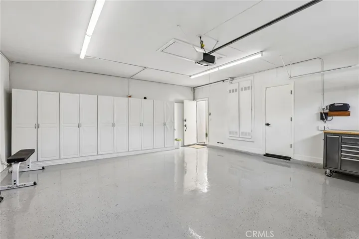 Wall to Wall Cabinets and 2 Storage Closets