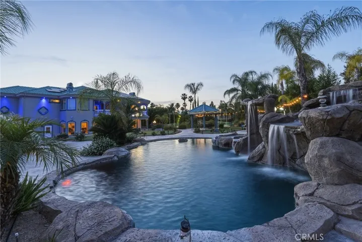 View from pool area