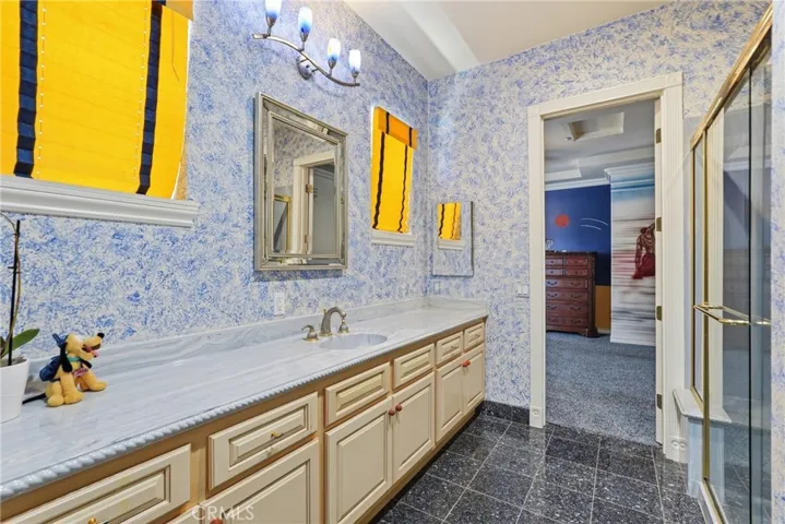 Third bedroom bathroom