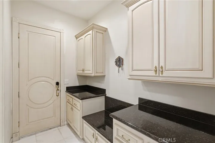 Mudroom near garage
