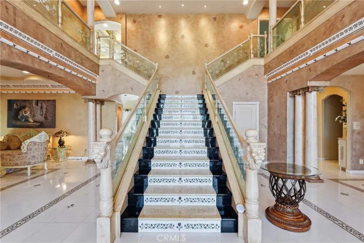 What A Staircase. Custom designed steps.
